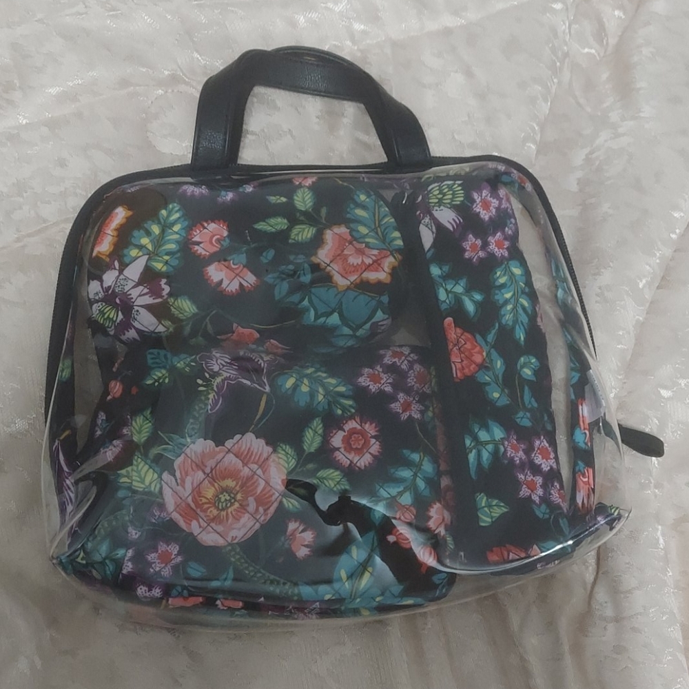 4 piece cosmetic bag set